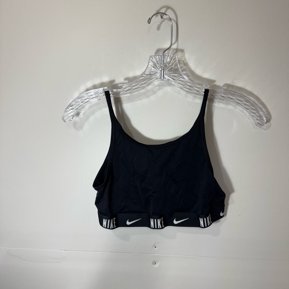 Nike Black and White Sports Bra